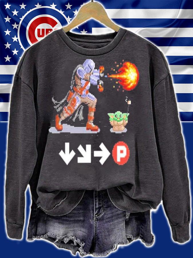 Star Wars Baby Yoda Galaxy Fighters Shirt sweatshirt