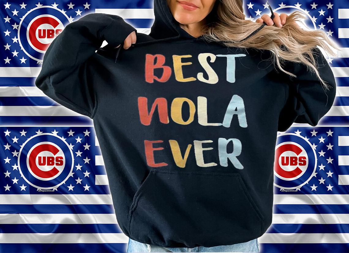 Womens Best Nola Ever Retro Vintage First Name Gift T-shirt