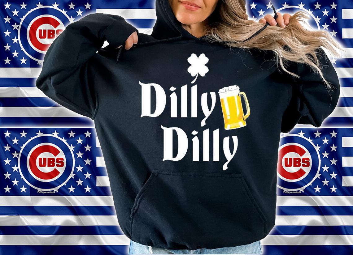 Dilly Dilly St. Patrick's Day Beer Mug Clover T-Shirt hoodie