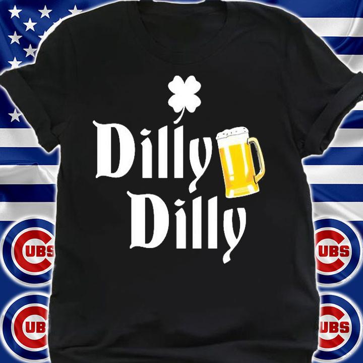 Dilly Dilly St. Patrick's Day Beer Mug Clover T-Shirt shirt