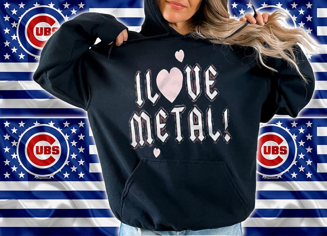 Megan Fox I love Metal T-shirt hoodie