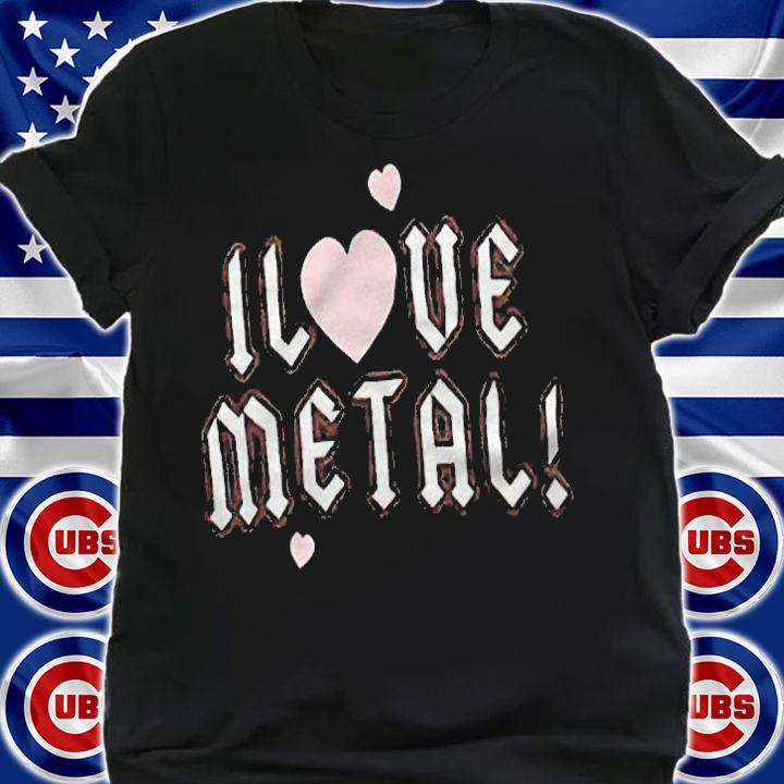 Megan Fox I love Metal T-shirt shirt