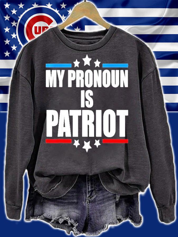 My Pronoun Is Patriot Pro Trump 2022 T-Shirt sweatshirt