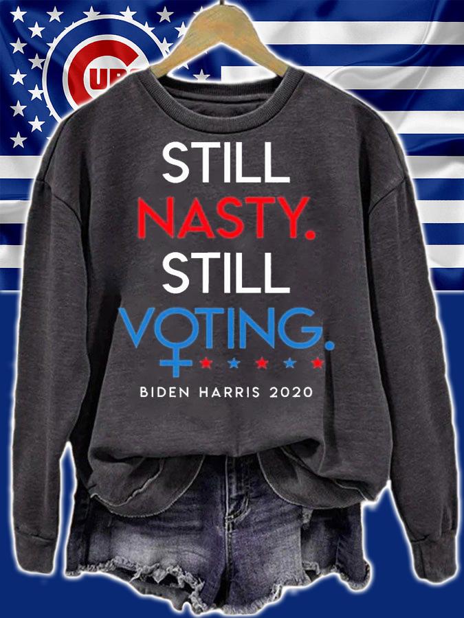 Still Nasty Still Voting Biden Harris T-Shirt