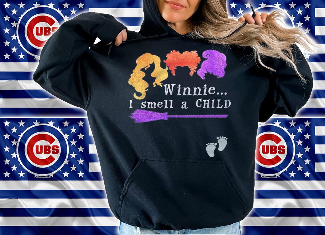 Pregnancy Halloween Costume For Women Winnie I Smell A Child Shirt hoodie