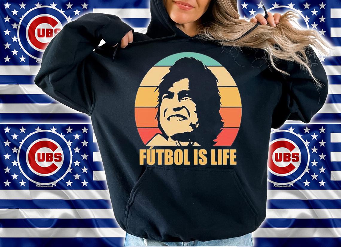 Retro Vintage Futbol Is Life T-Shirt