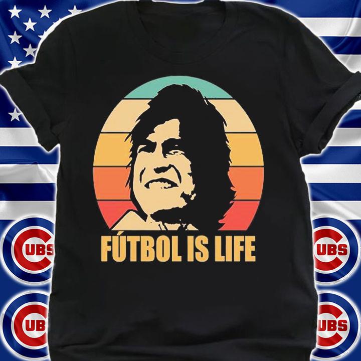 Retro Vintage Futbol Is Life T-Shirt