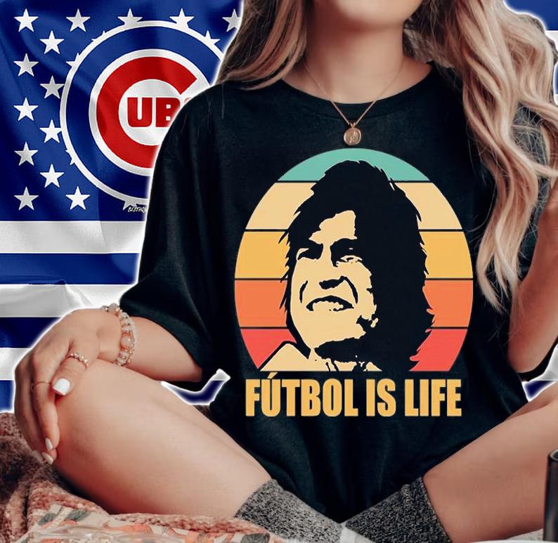 Retro Vintage Futbol Is Life T-Shirt