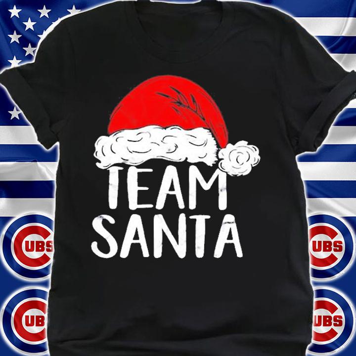 Team Santa Christmas Costume Gift Matching Family Claus Xmas T-Shirt