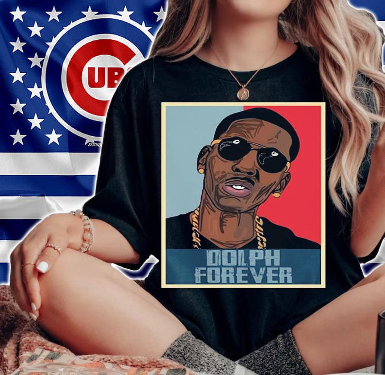 Young Dolph Forever Poster Vintage T-Shirt woman shirt