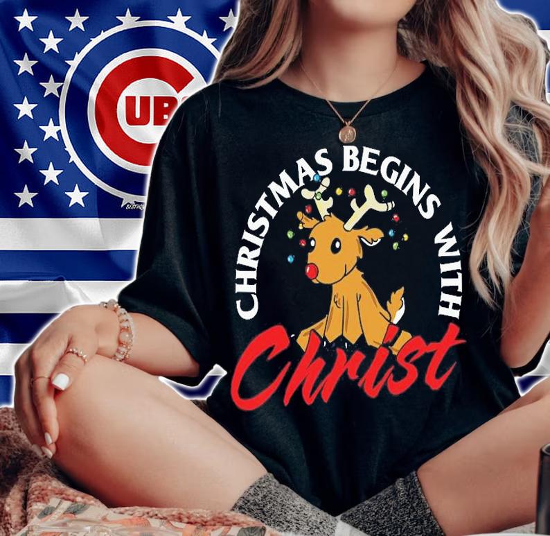 Christmas Jesus Christian Gift T-Shirt