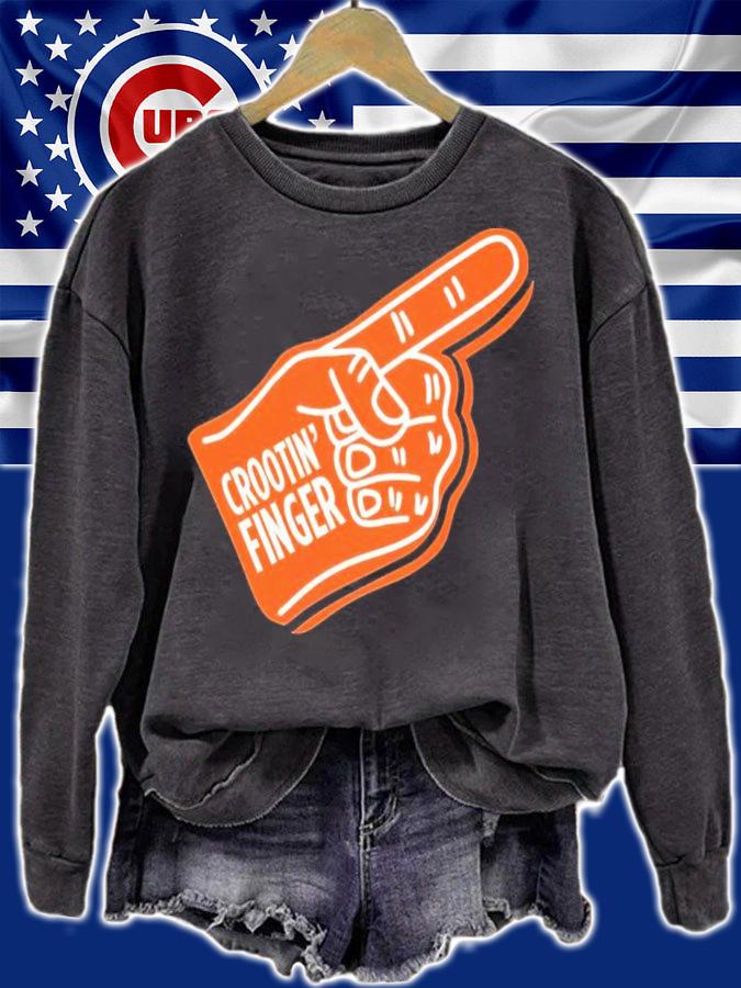 Crootin' Finger Shirt sweatshirt