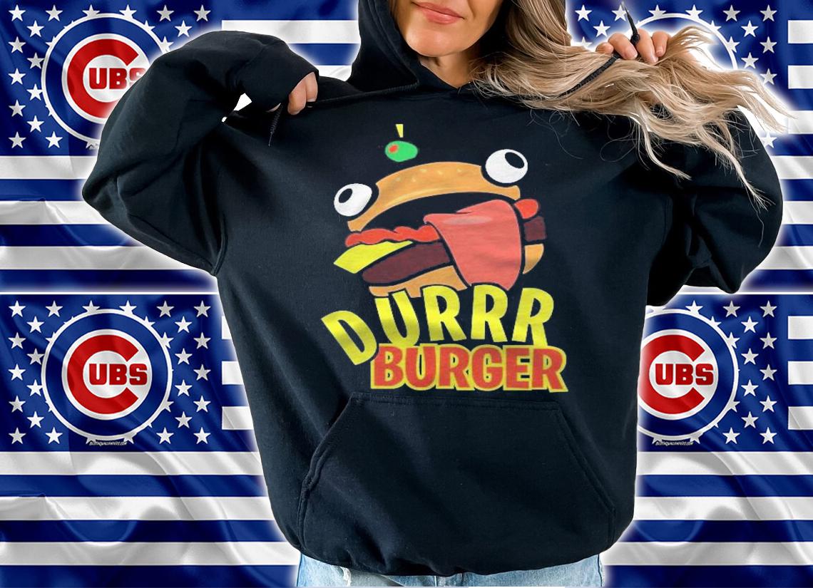 Fortnite Durr Burger Funny Pattern Xbox Ps4 Gaming Victory Royale Shirt hoodie