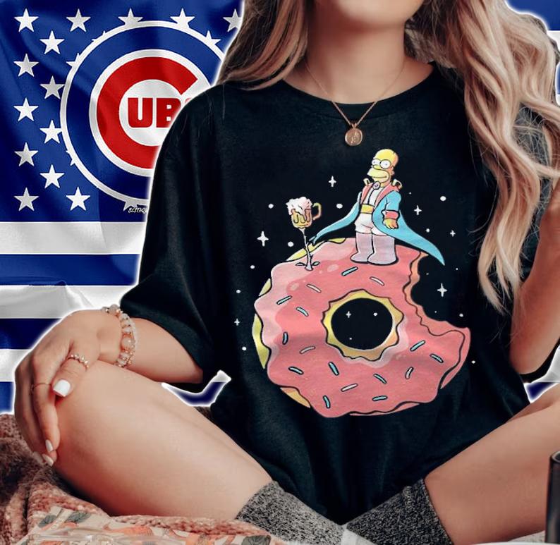 Homer Simpson Donut Shirt woman shirt