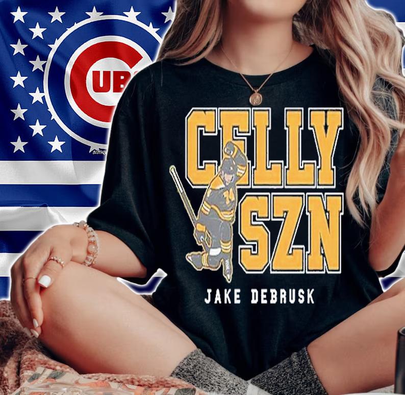 Jake Debrusk Celly Szn Boston Bruins Hockey T-Shirt