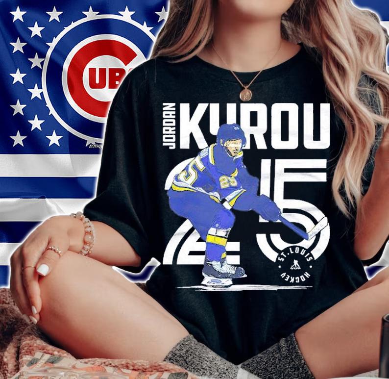 Jordan Kyrou St. Louis Inline Hockey Shirt woman shirt