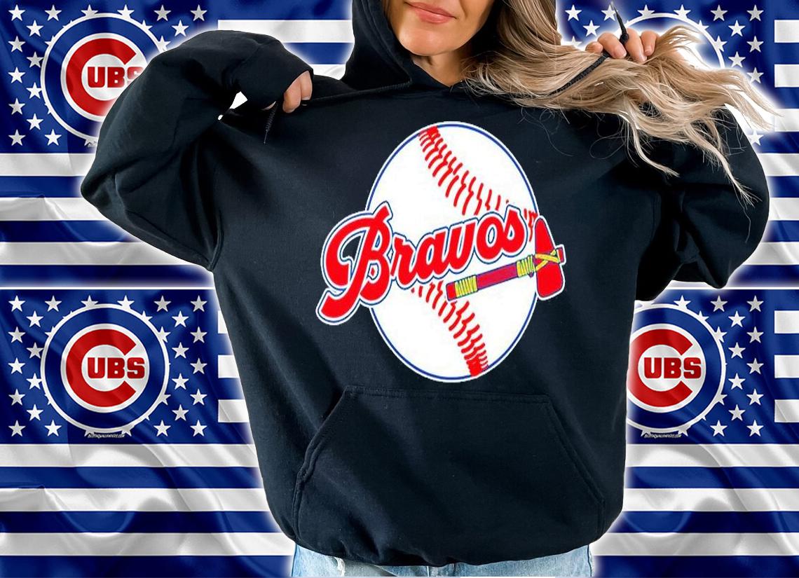 Let's Go Bravos Baseball Nickname T-Shirt