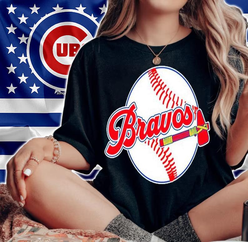 Let's Go Bravos Baseball Nickname T-Shirt
