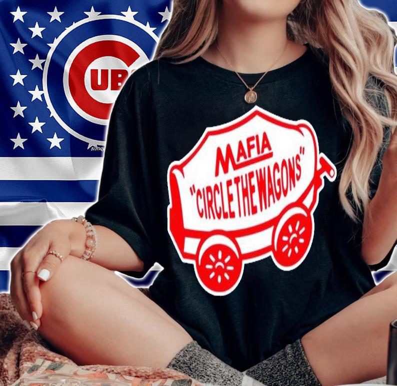 Mafia Circle The Wagons T-Shirt woman shirt