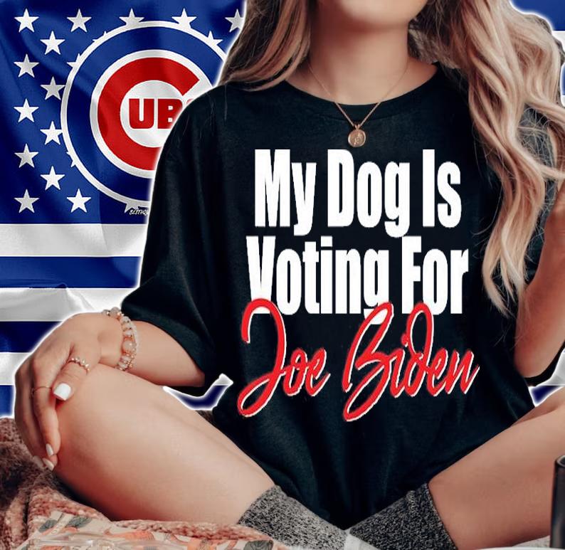 Nice My Dog Is Voting For Joe Biden T-Shirt