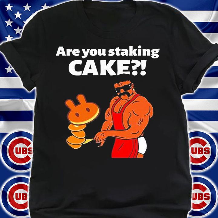 Pancakeswap Are You Staking Cake T-Shirt shirt