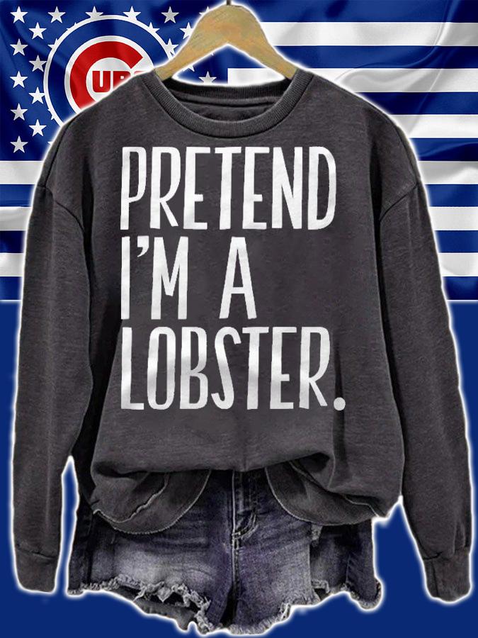 Pretend Im A Lobster Funny Halloween Party Shirt