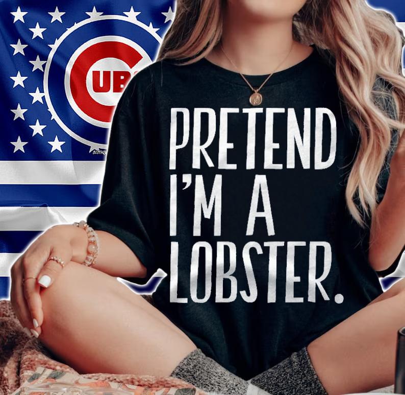 Pretend Im A Lobster Funny Halloween Party Shirt