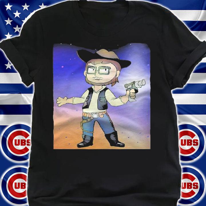 Space cowboy dad T-shirt