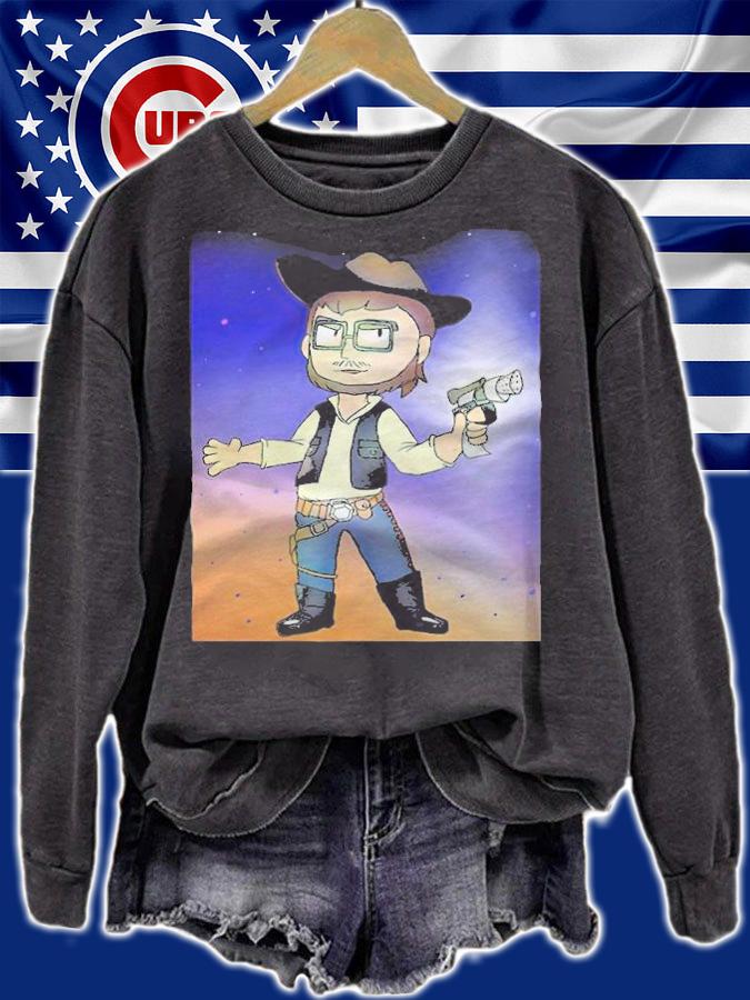 Space cowboy dad T-shirt