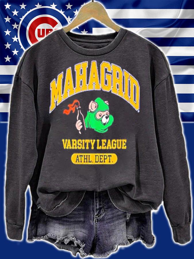 Stray Kids Mahagrid Varsity League Athl Dept Shirt sweatshirt