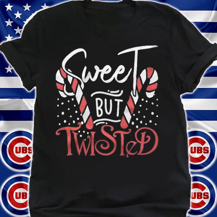Sweet but twisted candy cane Christmas T-shirt shirt