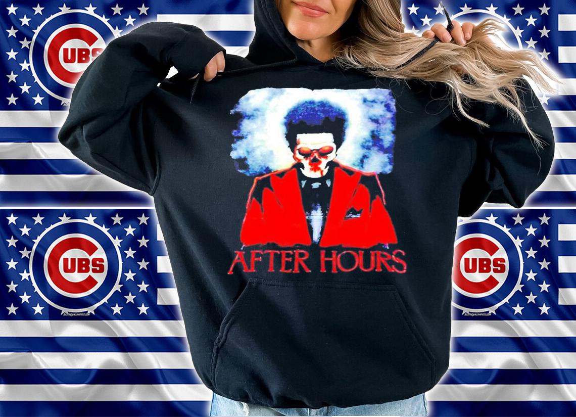 The Weeknd Skull After Hours XO And Republic Records T-Shirt hoodie