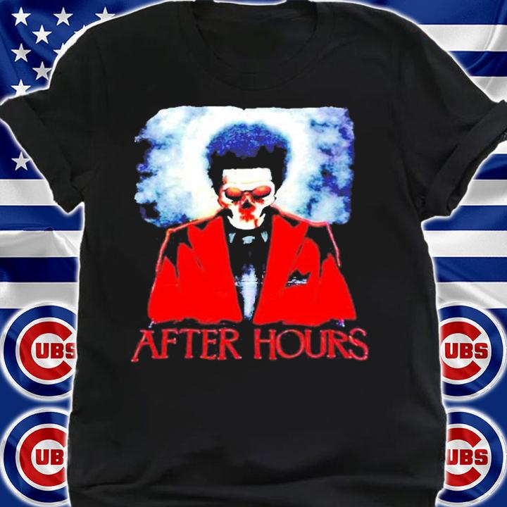 The Weeknd Skull After Hours XO And Republic Records T-Shirt shirt