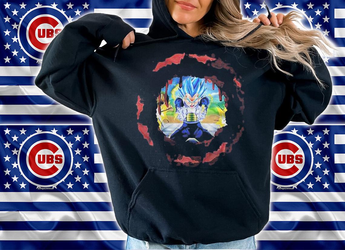 Vegeta Laser Cannon Chest Shirt hoodie