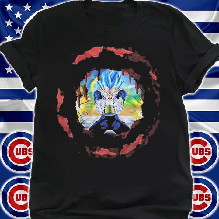 Vegeta Laser Cannon Chest Shirt shirt