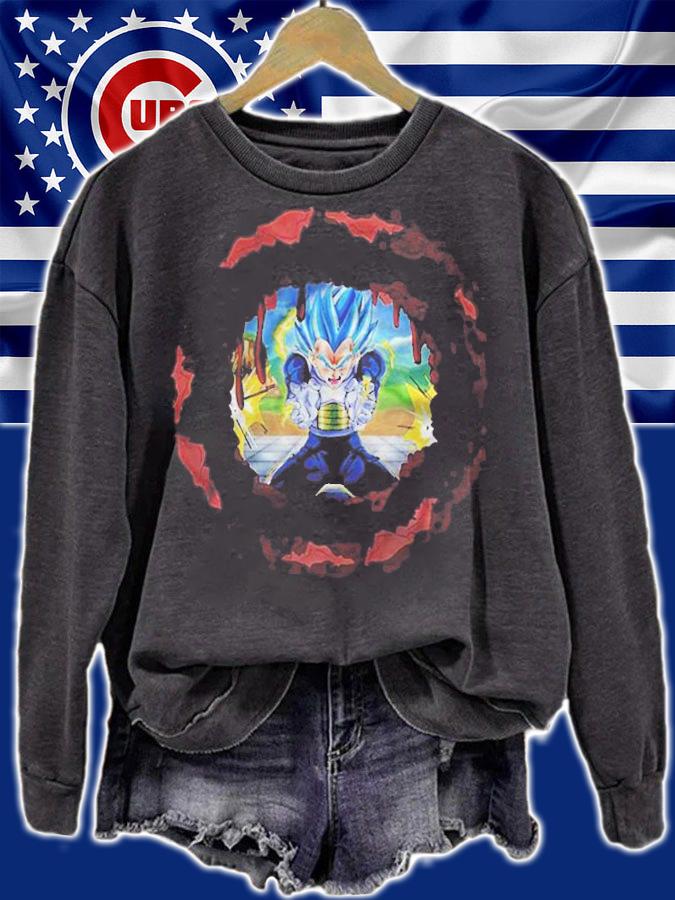 Vegeta Laser Cannon Chest Shirt sweatshirt