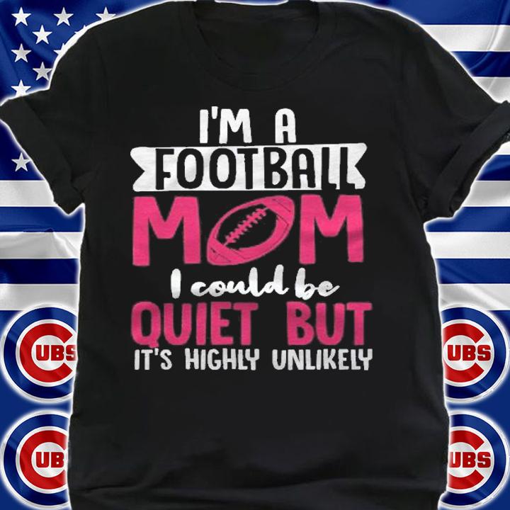 Womens Cute Football Team Mom Shirt shirt