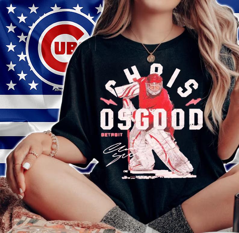 Chris Osgood Detroit Arc Hockey Signatures Shirt woman shirt