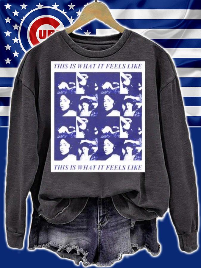 Gracie Abrams This Is What It Feels Like Poster Shirt sweatshirt