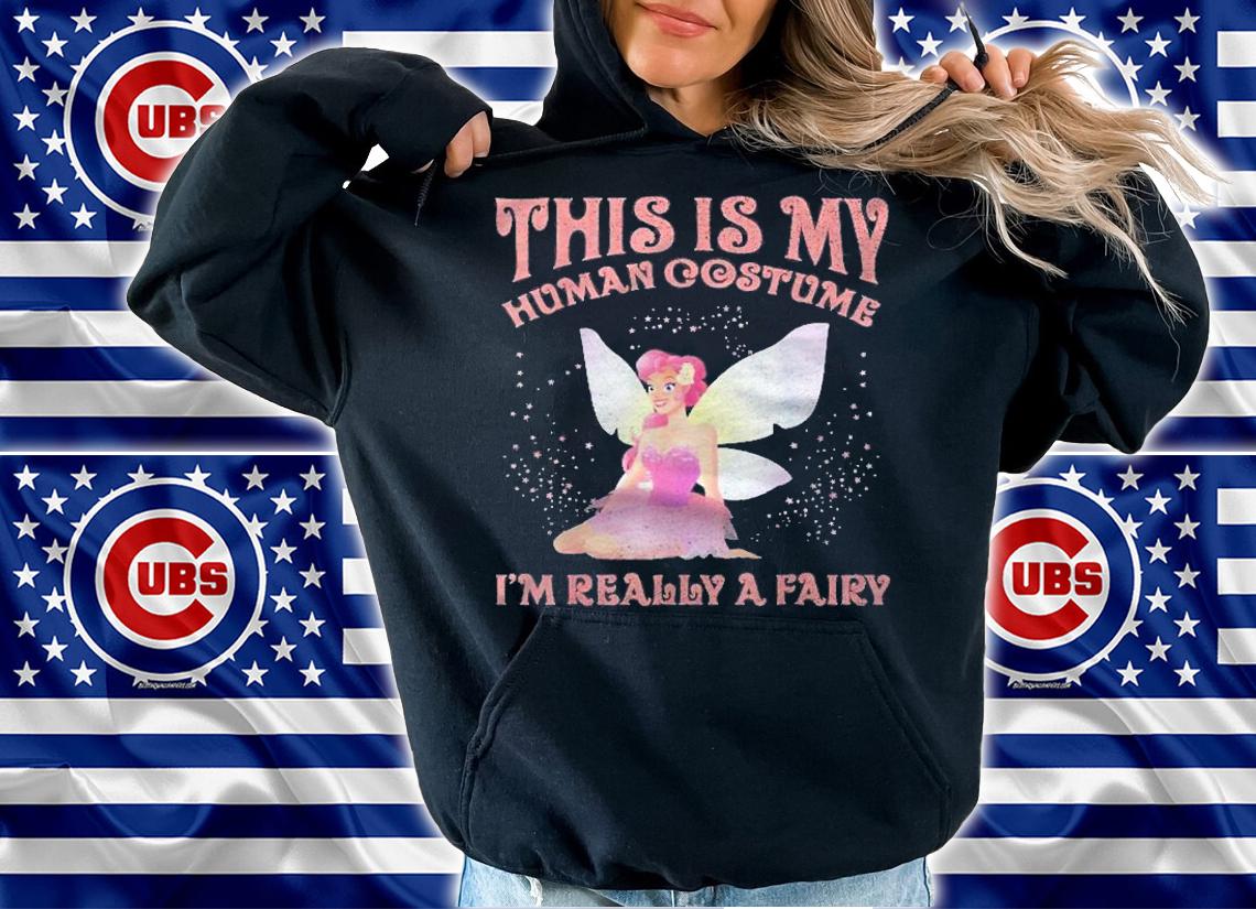 Kids Fairy Party Human Costume Im Really A Fairy Shirt hoodie