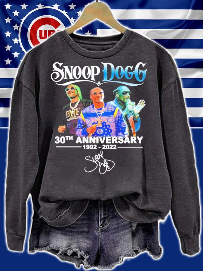 Snoop Dogg 30th Anniversary 1992-2022 Signatures Shirt