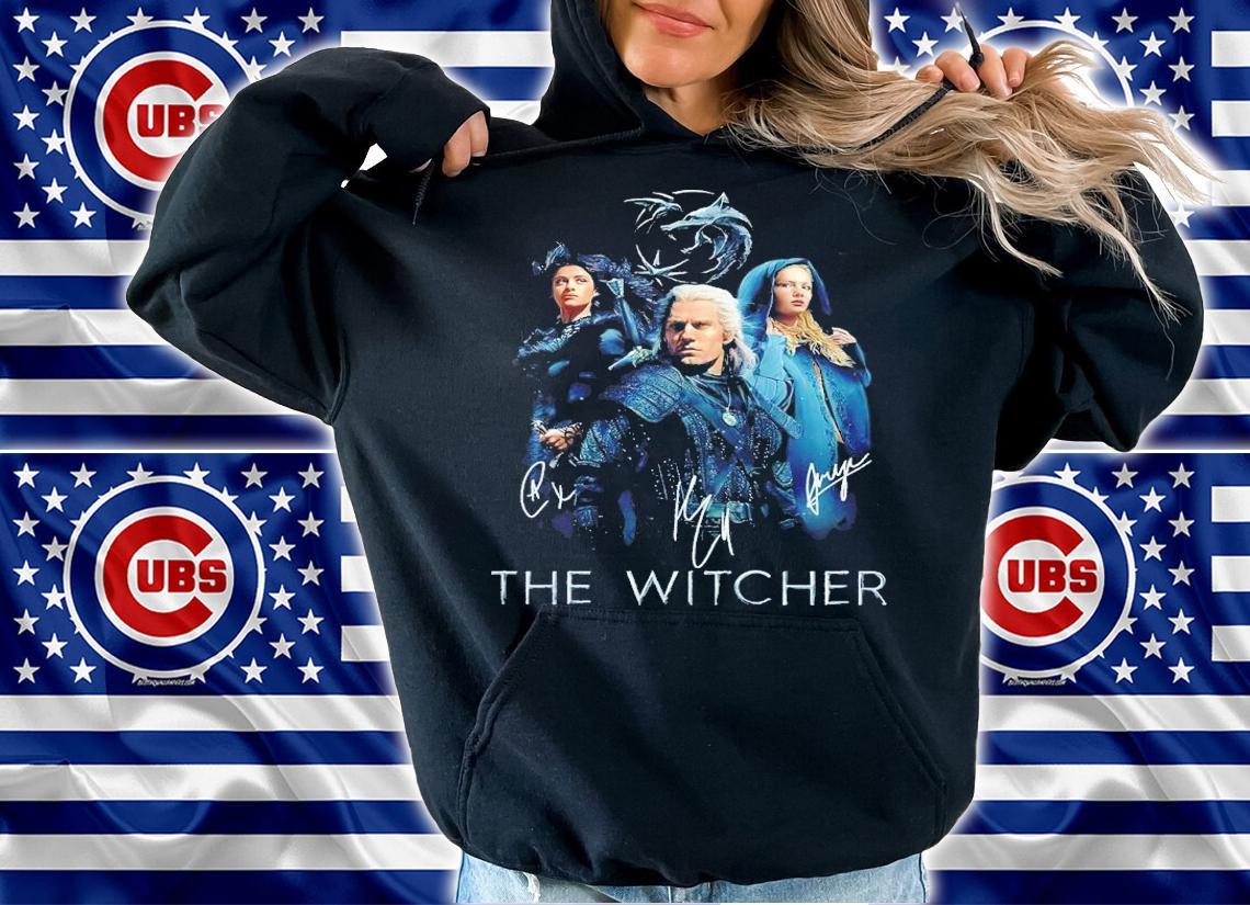 The Witcher Wild Hunt Characters Signatures Shirt