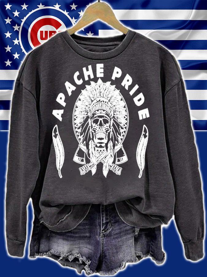 Cherokee Gift Apache Pride Native American T-Shirt