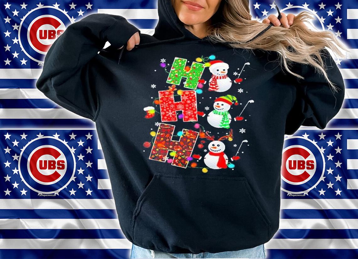Ho Ho Ho Snowman Christmas Shirt hoodie