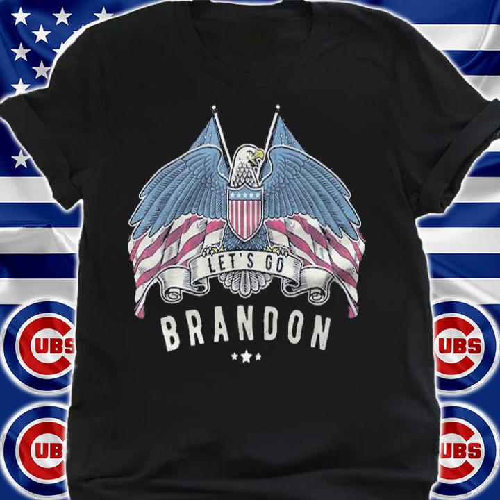 New Design let's Go Brandon Eagle USA Flag Conservative Funny T-Shirt shirt