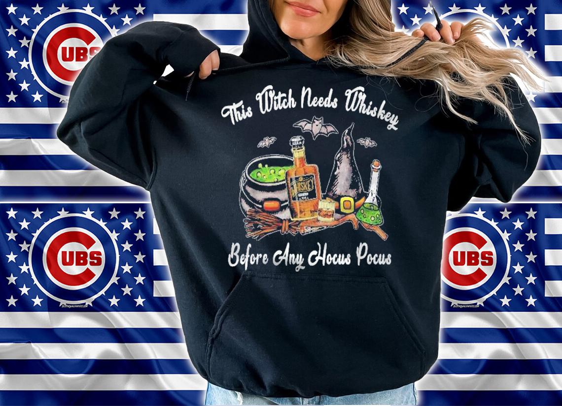 This Witch Needs Whisky Before Any Hocus Halloween Pocus T-shirt