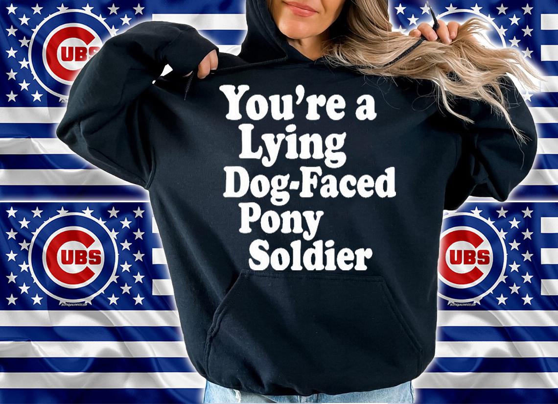 You're A Lying Dog Faced Pony Soldier Joe Biden Meme Joke T-Shirt hoodie