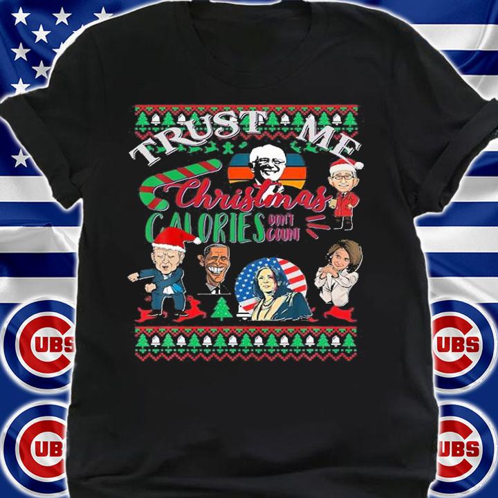 Christmas Biden Fauci Obama Pelosi Fun Democrat Christmas T-Shirt shirt