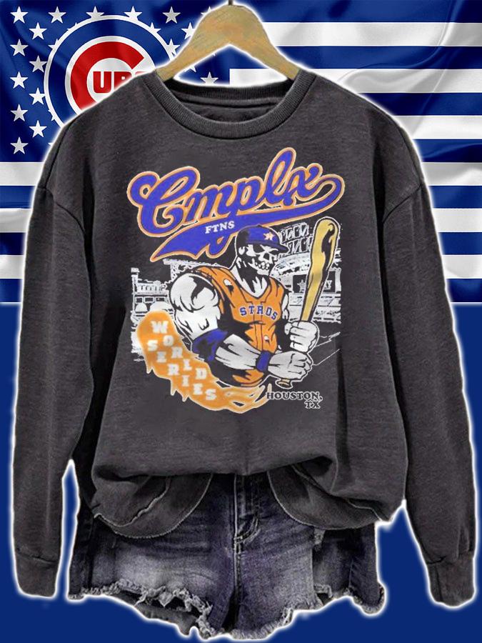 Cmplx Ftns Houston Astros Stros World Series Houston Tx T-shirt sweatshirt