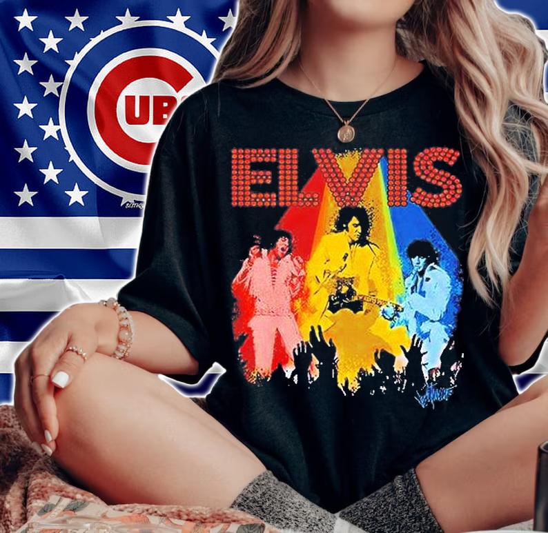 Elvis Presley Tour T-Shirt woman shirt